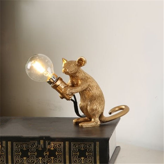 Nordic Creative Resin Mini Animal Mouse Light - NEXOVIA