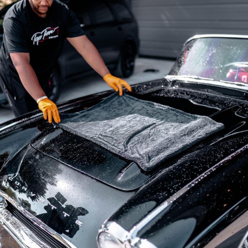 Car Drying Towel | 1300 GSM Microfiber | Super Absorbent Twisted Weave, Streak-Free Finish