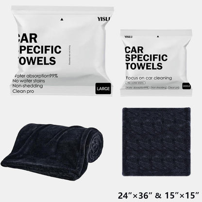 Car Drying Towel | 1300 GSM Microfiber | Super Absorbent Twisted Weave, Streak-Free Finish