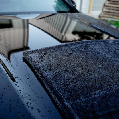 Car Drying Towel | 1300 GSM Microfiber | Super Absorbent Twisted Weave, Streak-Free Finish